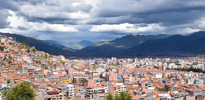 Cusco View Towards the South