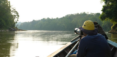 Las Piedras River Boat Route Map