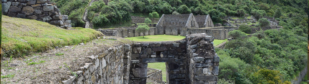 Choquequirao central area