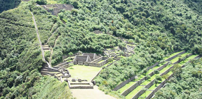 Choquequirao ruins